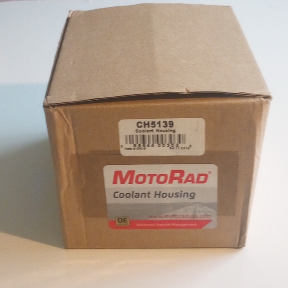 MotoRad Coolant Thermostat Housing CH5139 Black - Picture 8 of 8